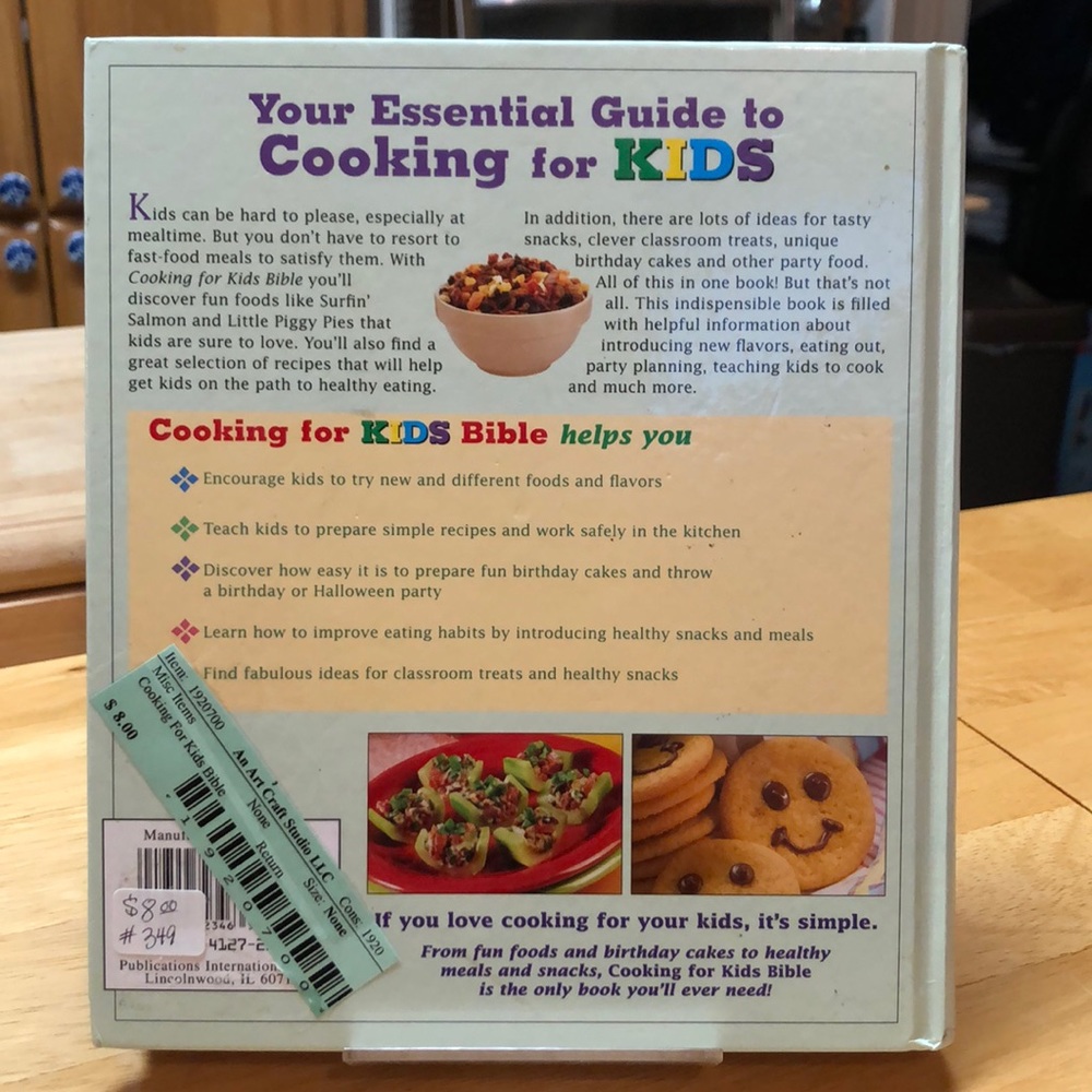 Cooking for Kids Bible ~CookBook - Picture 3 of 7